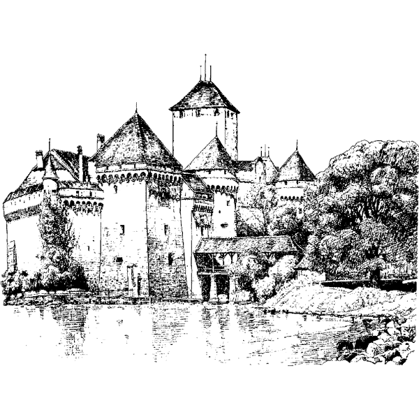 Chillon Castle Small 92K