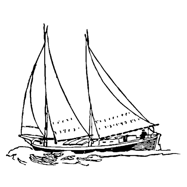 Distant Sailboat 1542E