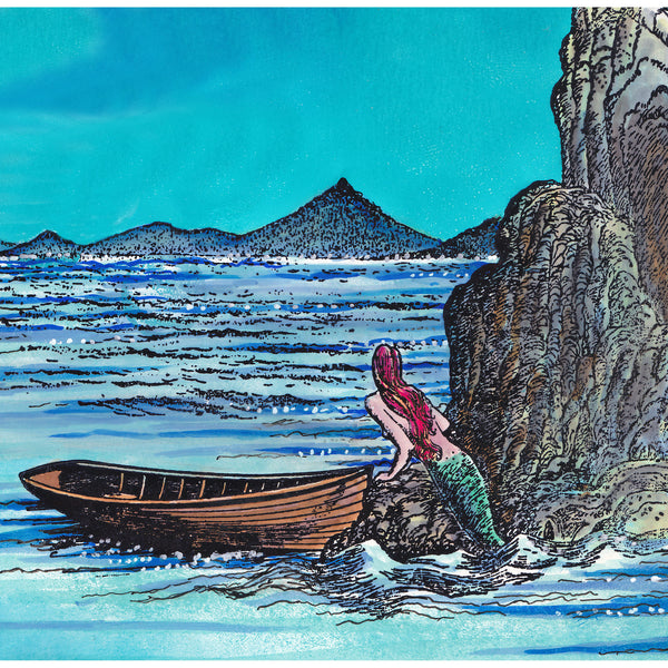 Row Boat 600E - Beeswax Rubber Stamps