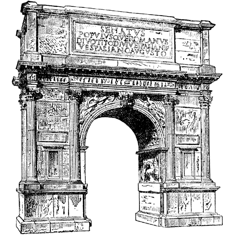 Arch of Titus 796L