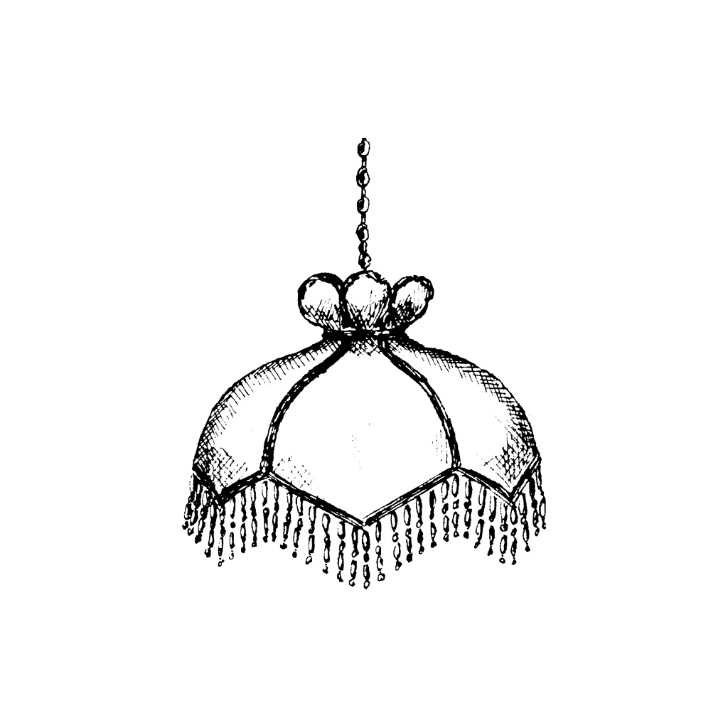 Beaded Lamp 1409D
