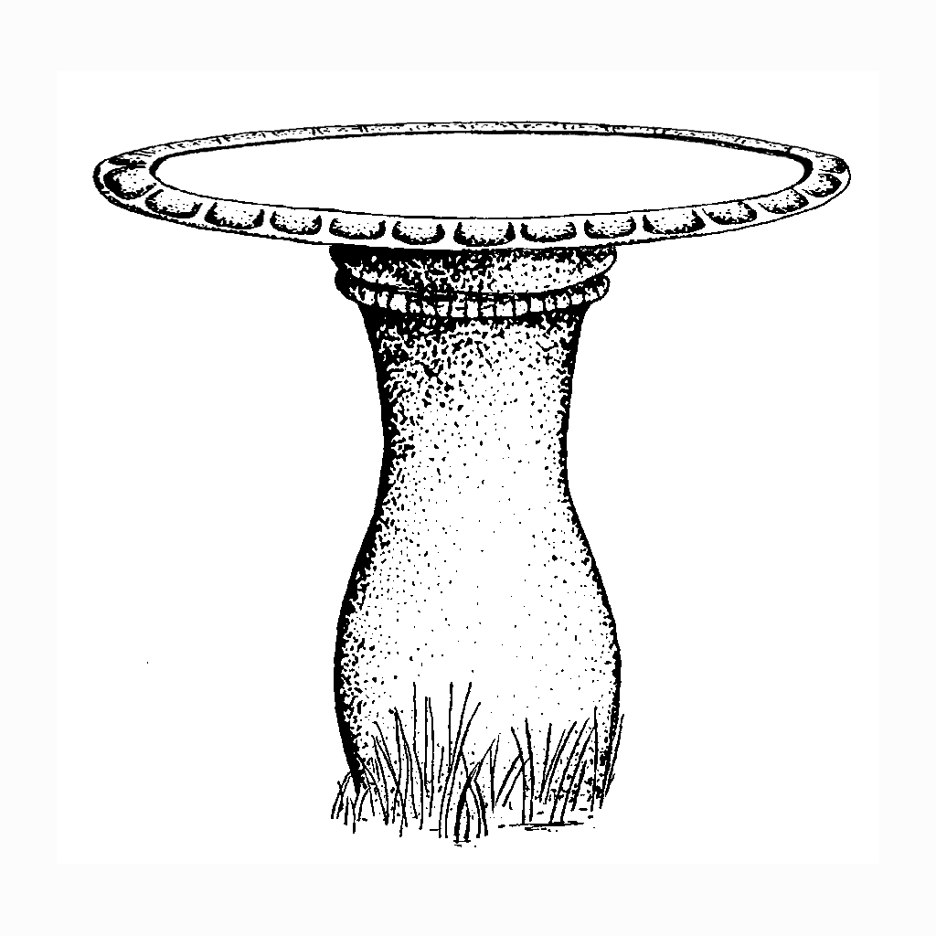 Birdbath 1477F