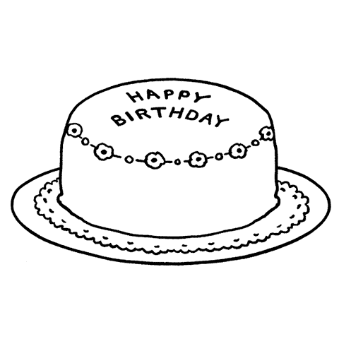Birthday Cake 1593J