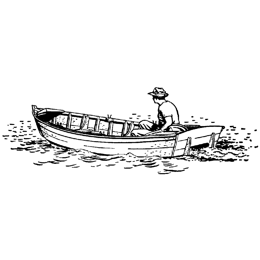 Boat Man 163F