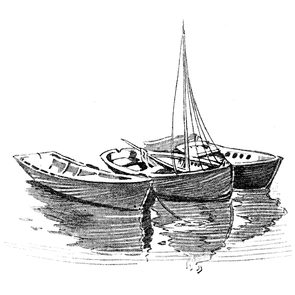 Boats in Water 1239M