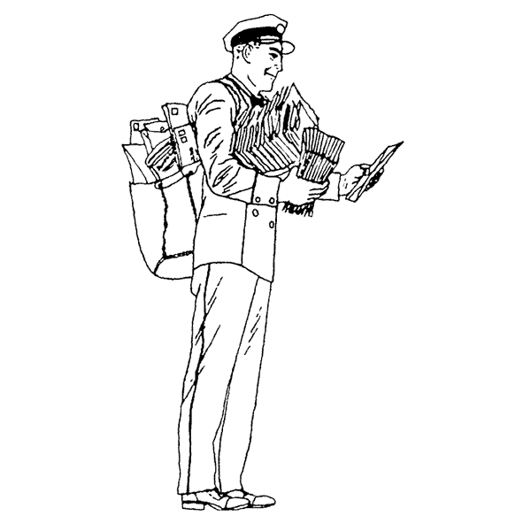 Busy Mailman 1585I
