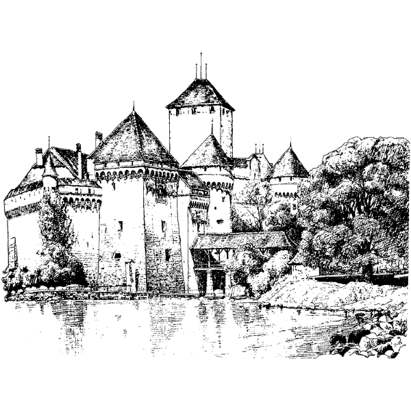 Chillon Castle Large 90N