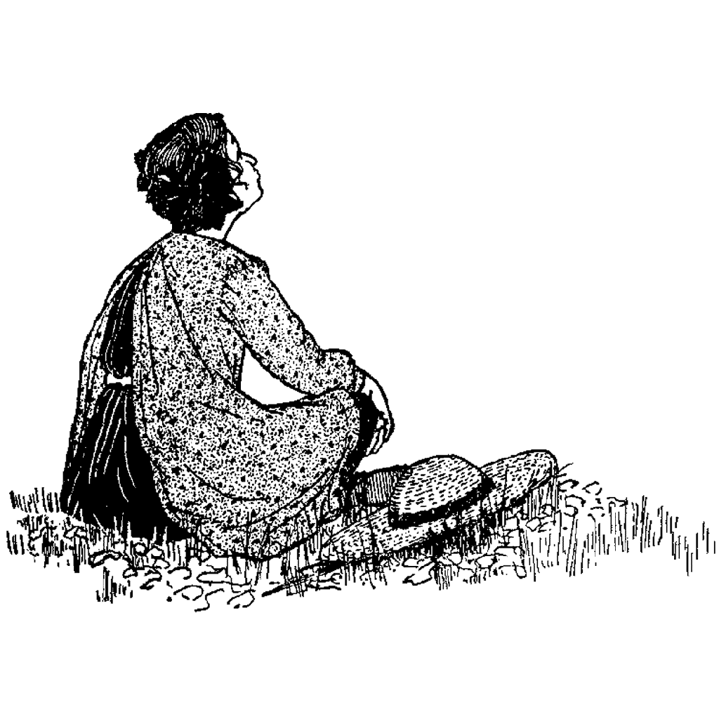 Country Girl Sitting 504H