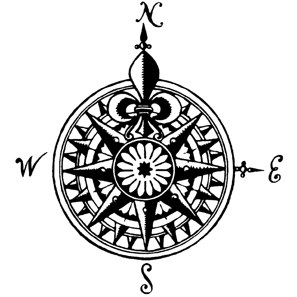 Compass for a deals map