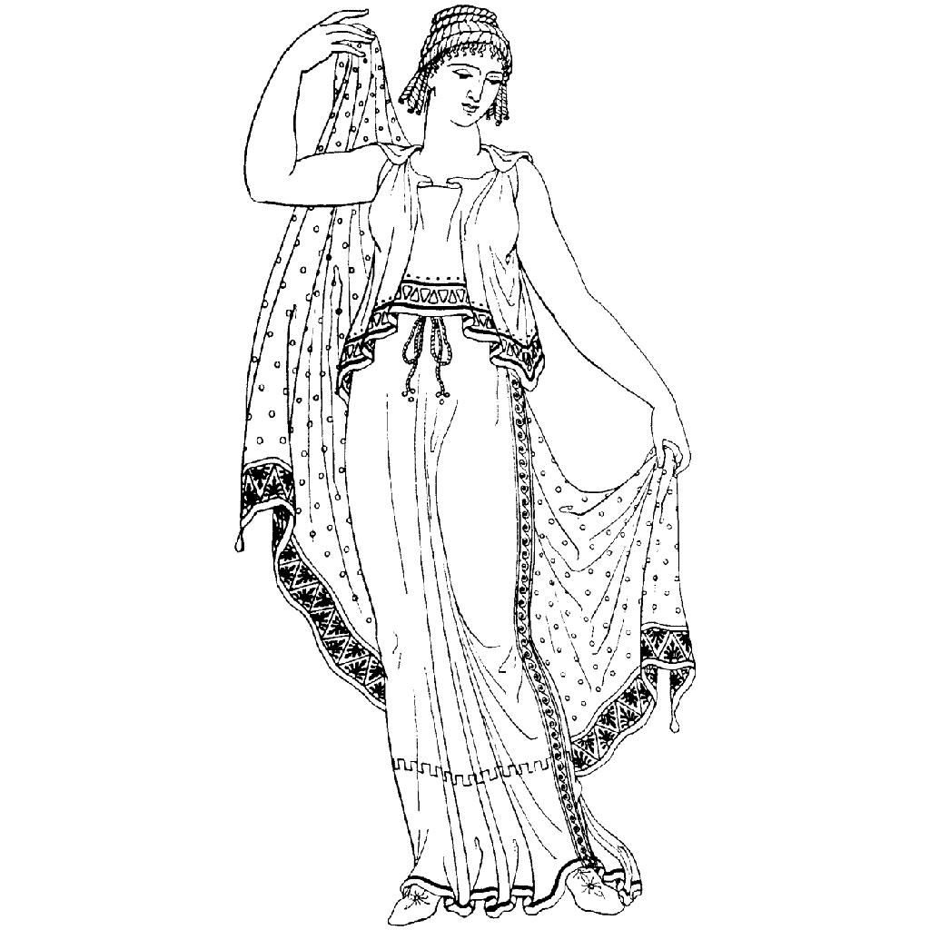 Greek Lady 754I