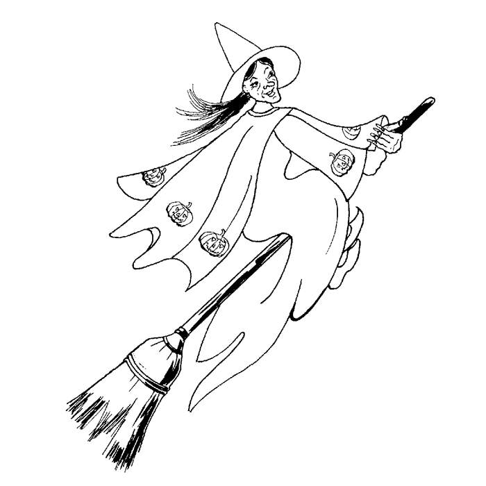 Halloween Witch 1573G