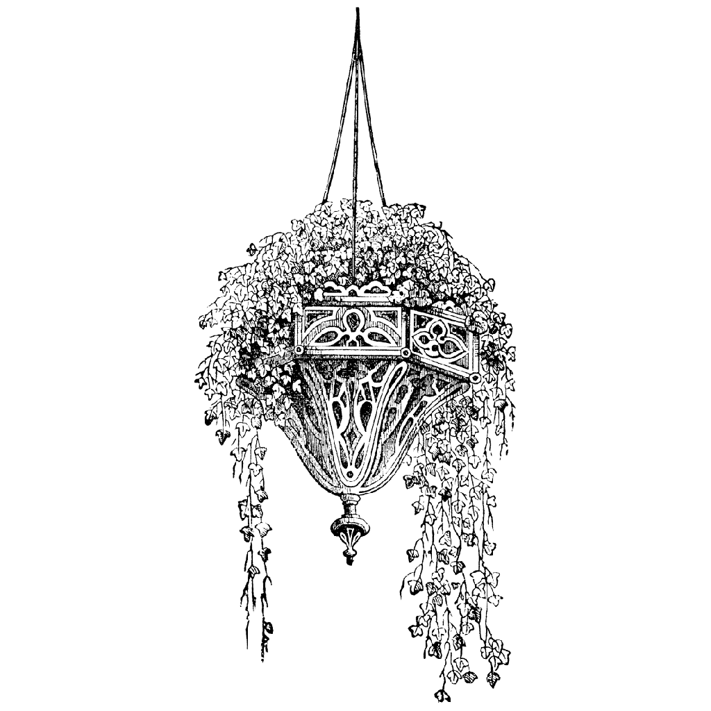 rubber hanging planter Hanging Plant 1368H