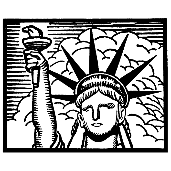 Lady Liberty 1690H