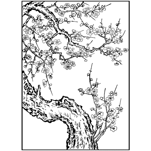 Large Cherry Branch 614R