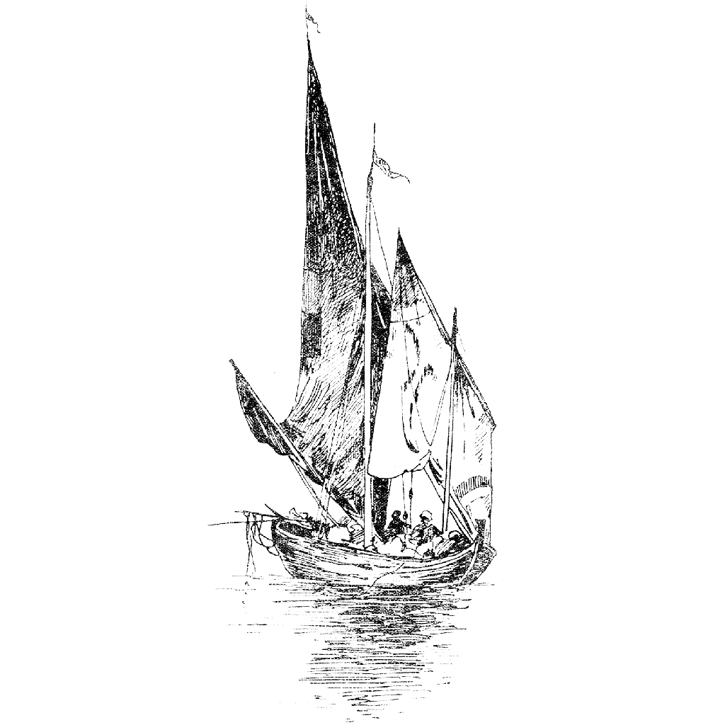 Large Sailboat 1316K
