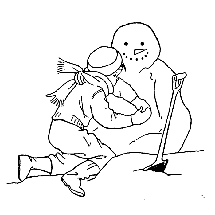 Making a Snowman 1686H