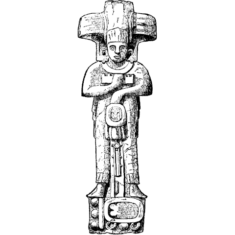 Mayan Statue 103I
