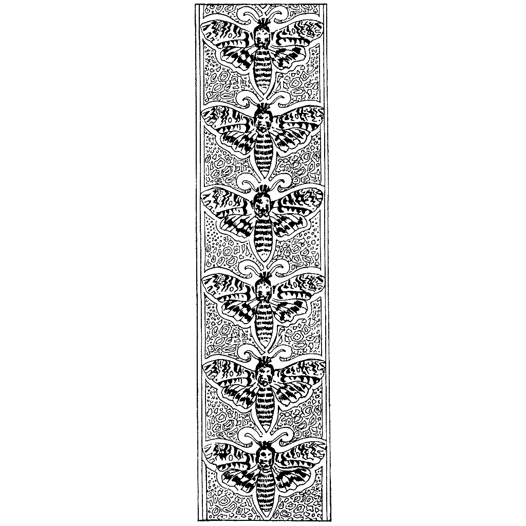 Moth Border 1169L