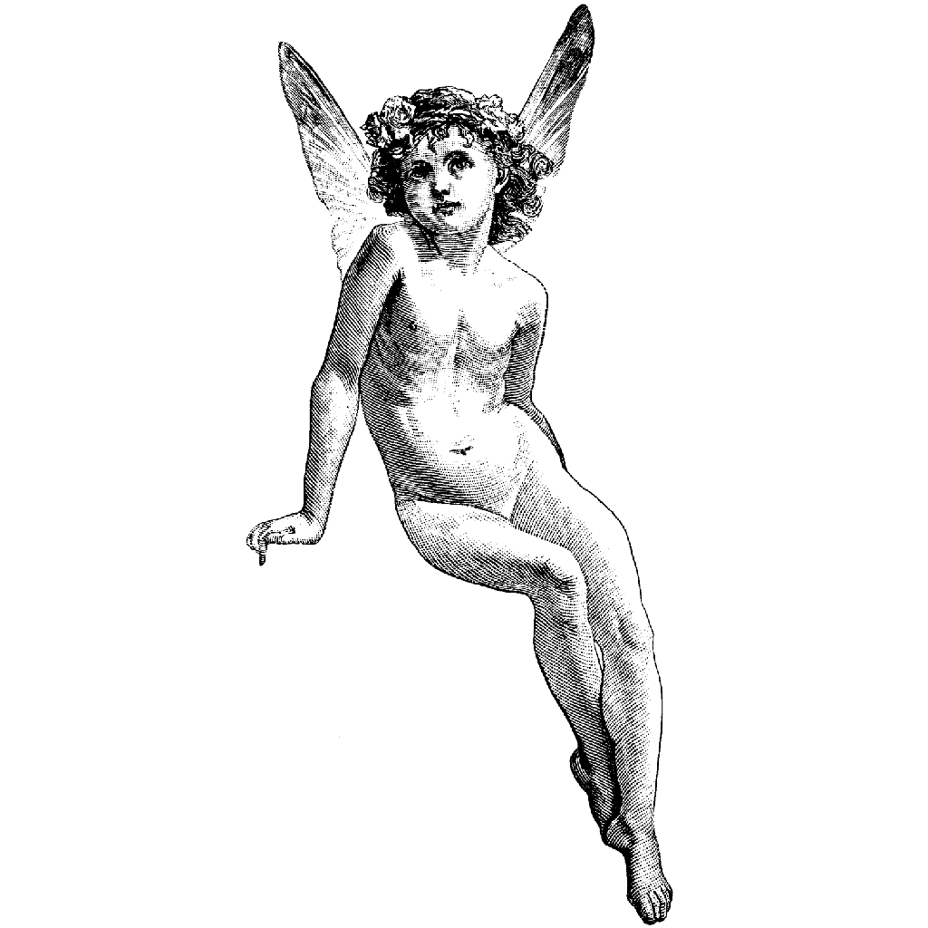 Perched Angel 1035J