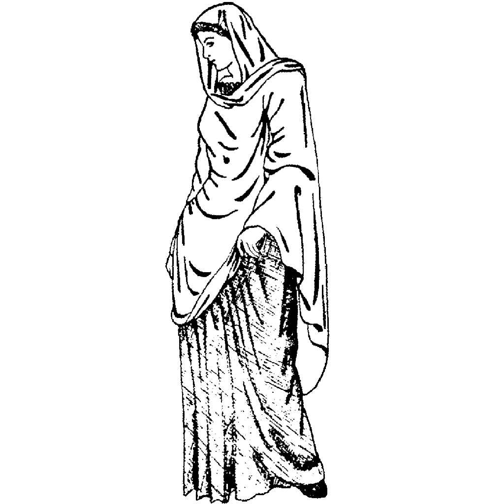 Robed Woman 287I