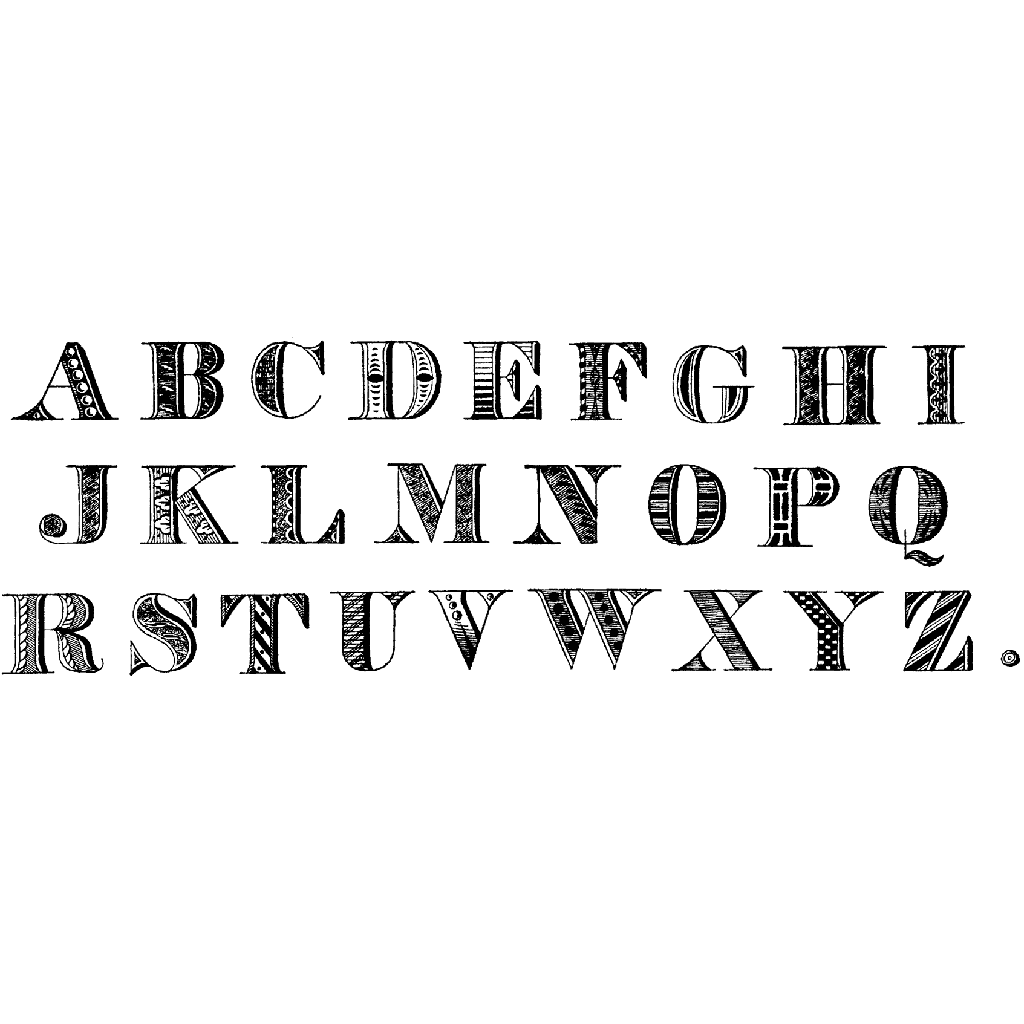 Small Alphabet 917N