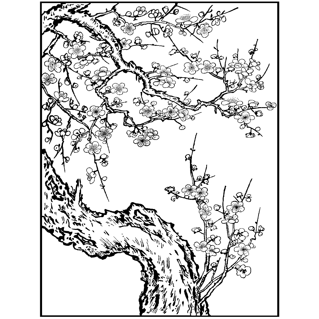 Small Cherry Branch 615N