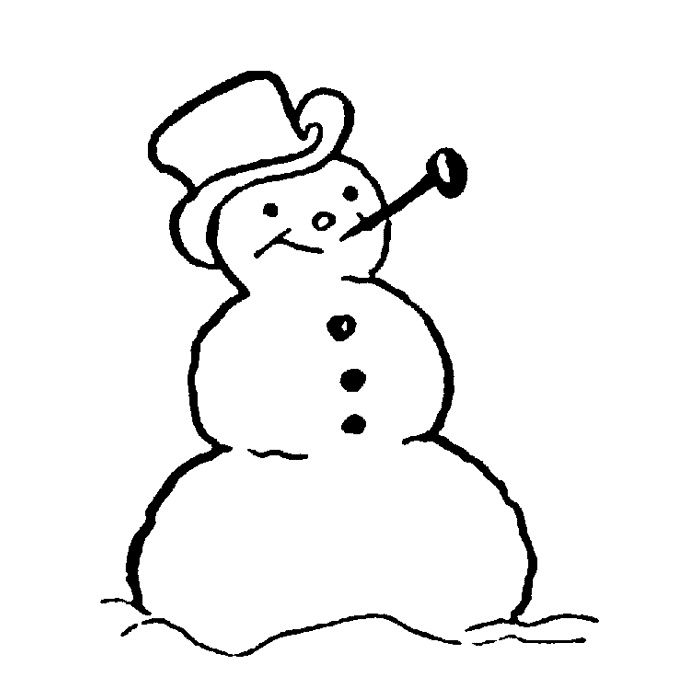 Small Snowman 1688D