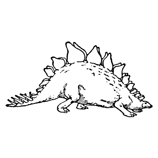 Small Stegosaurus 1677E