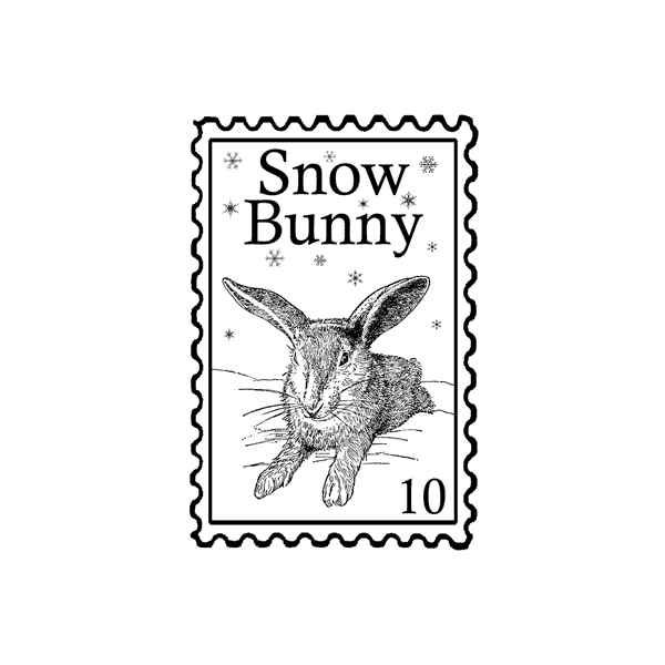 Snow Bunny Post 1416F