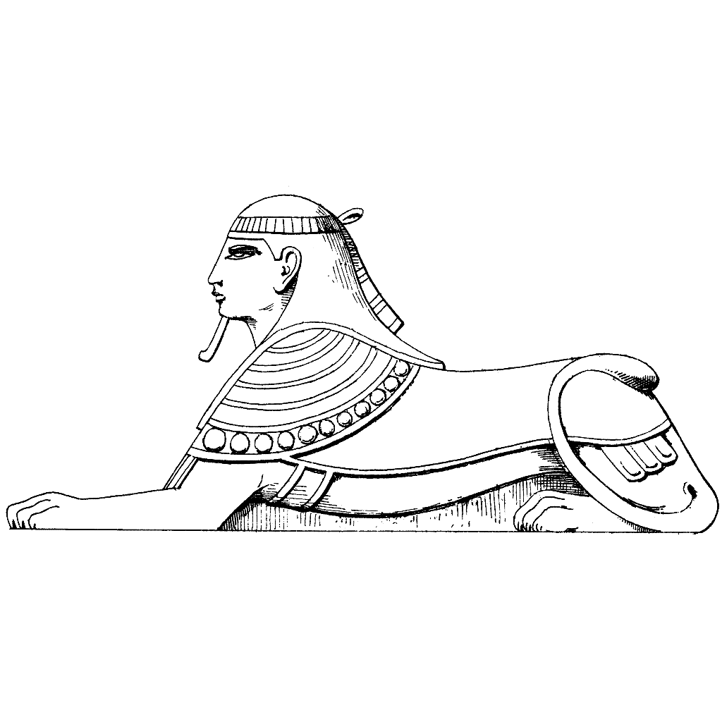 Sphinx Statue 1436I