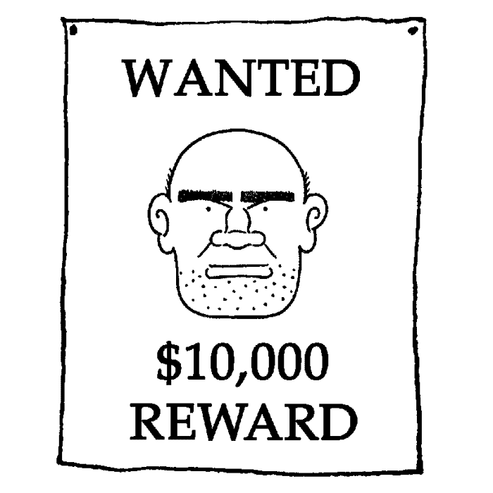 Wanted Poster 1600D