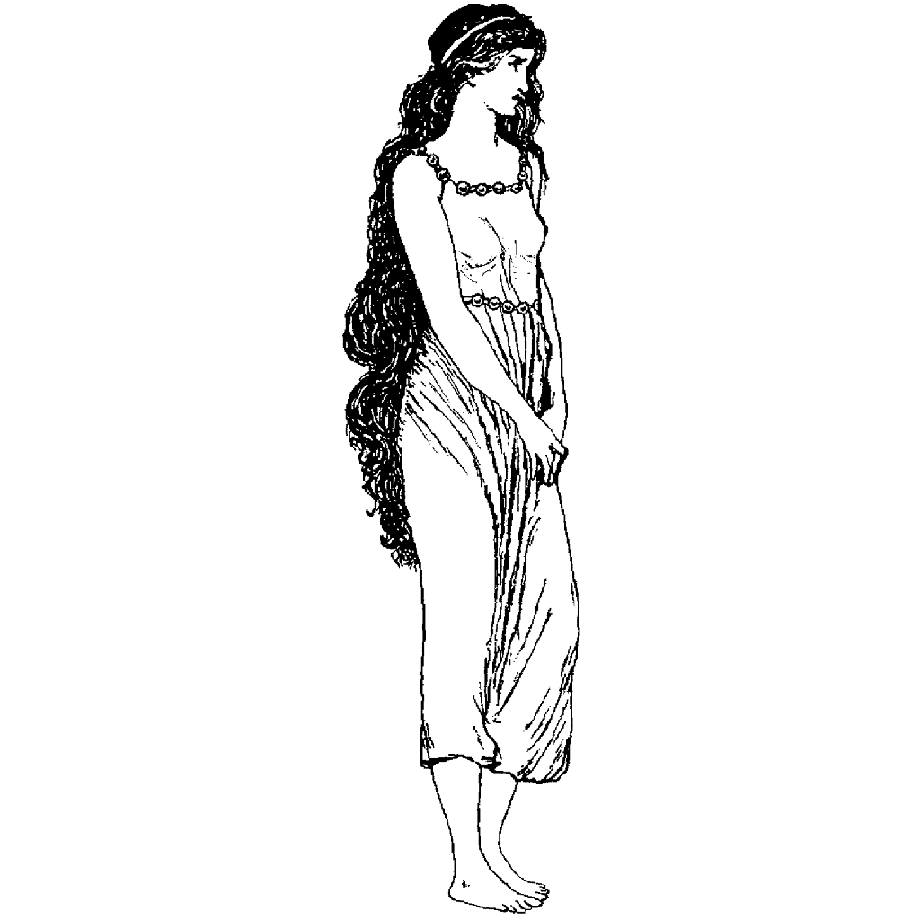 Wistful Girl 705J