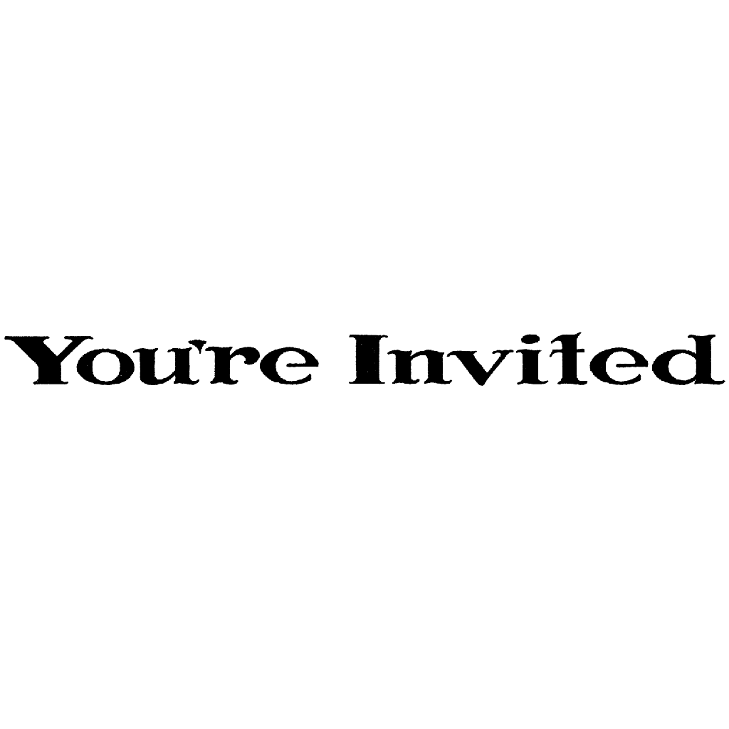 You're Invited 1444E